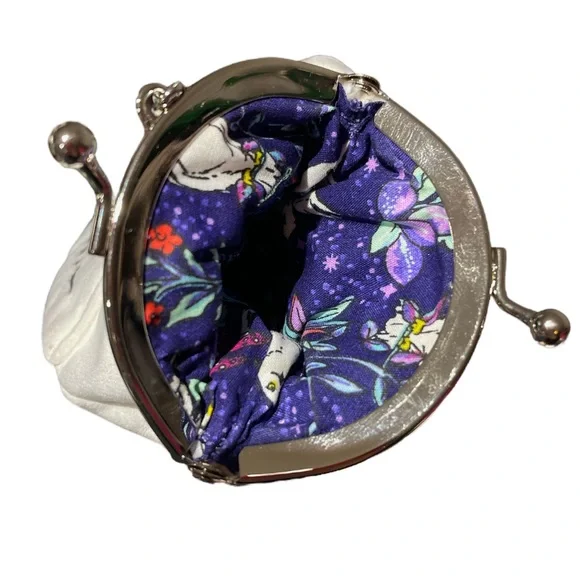 Vera Bradley Harry Potter Forbidden Forest Hedwig the Owl Bag Charm Coin Purse - Picture 3 of 5